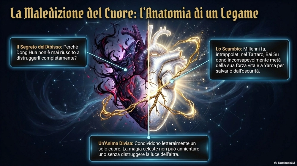 La  maledizione del cuore. Un legame che risale a epoche remote e che consente agli amanti di ritrovarsi