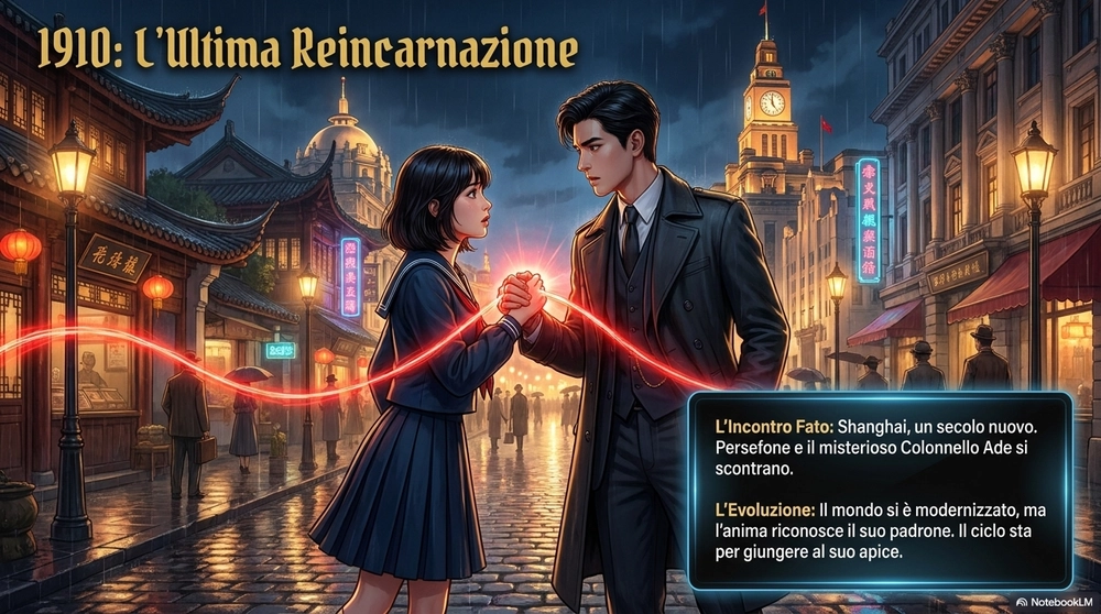 1920 l'ultima reincarnazione di Bai Su Yama_ Ade è deciso a spezzare  le catene che li avvolgono