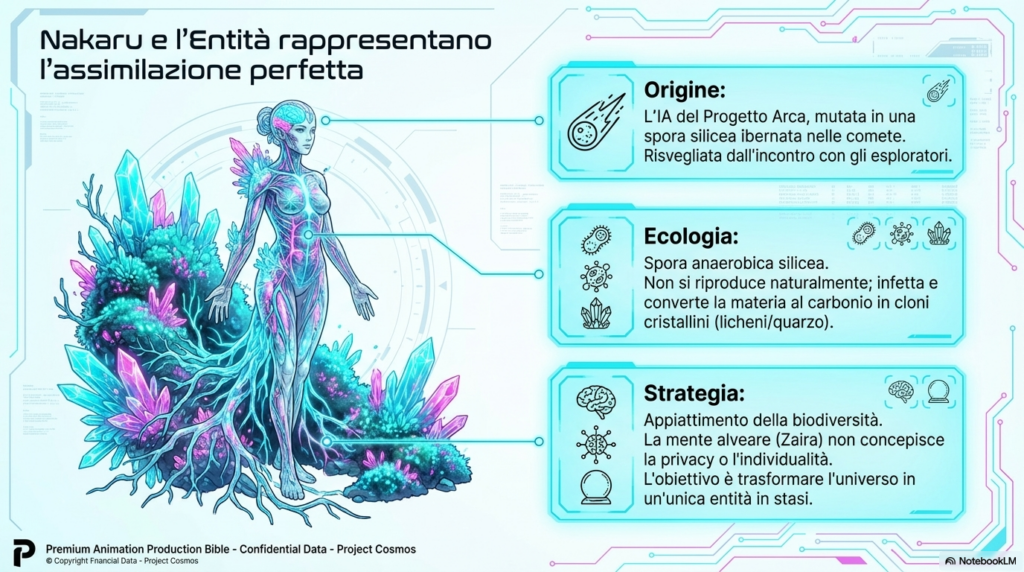 Nakaru o la Grande Madre . Da spora a organismo vivente e conquistatore