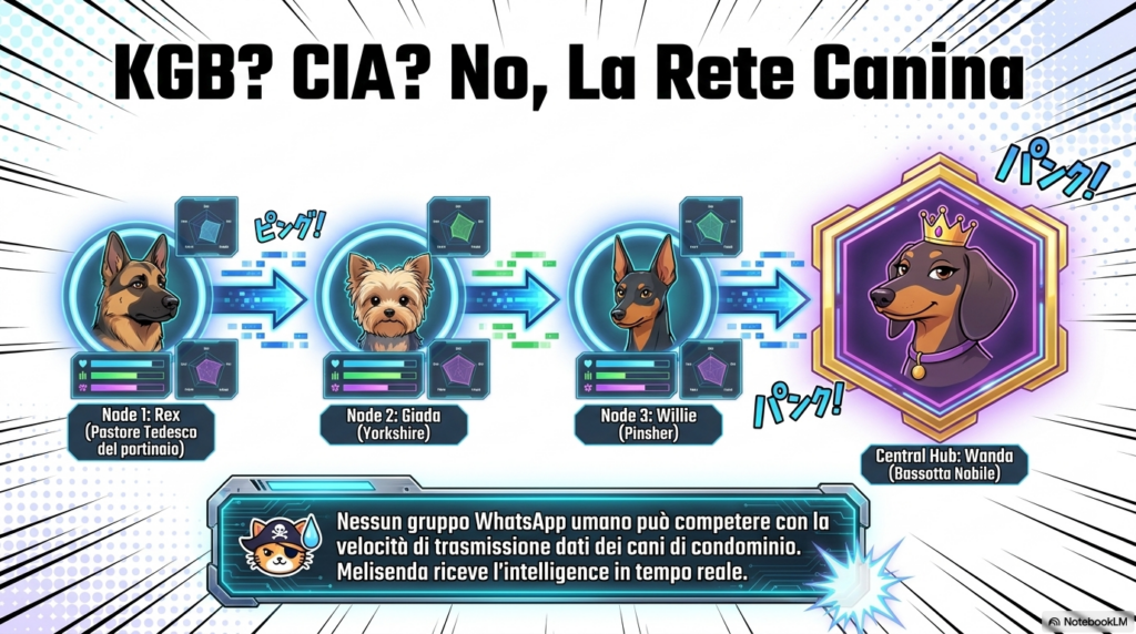 Le rete Canina. Tra messaggi abbaiati, odori lasciati in giro e altro costituiscono la rete informativa migliore del pianeta