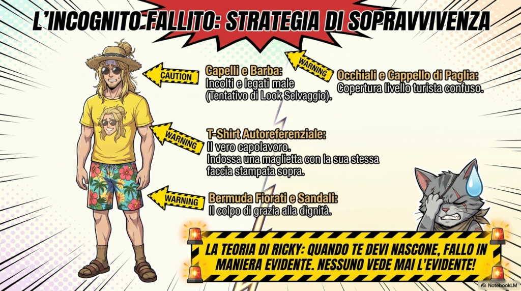 Chris visto da Jolly Roger: un bietolone che si veste in maniera obbrobriosa e si comporta come uno sprovveduto. .. dal cuore d'oro