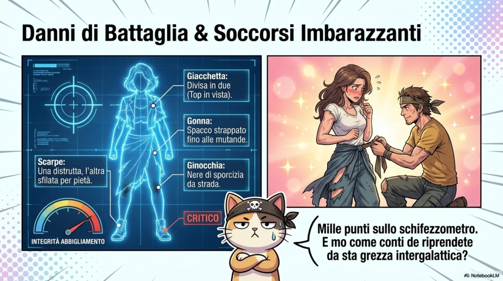 Da virago a donzella indifesa il passo è breve. Meno di una zampata di gatto