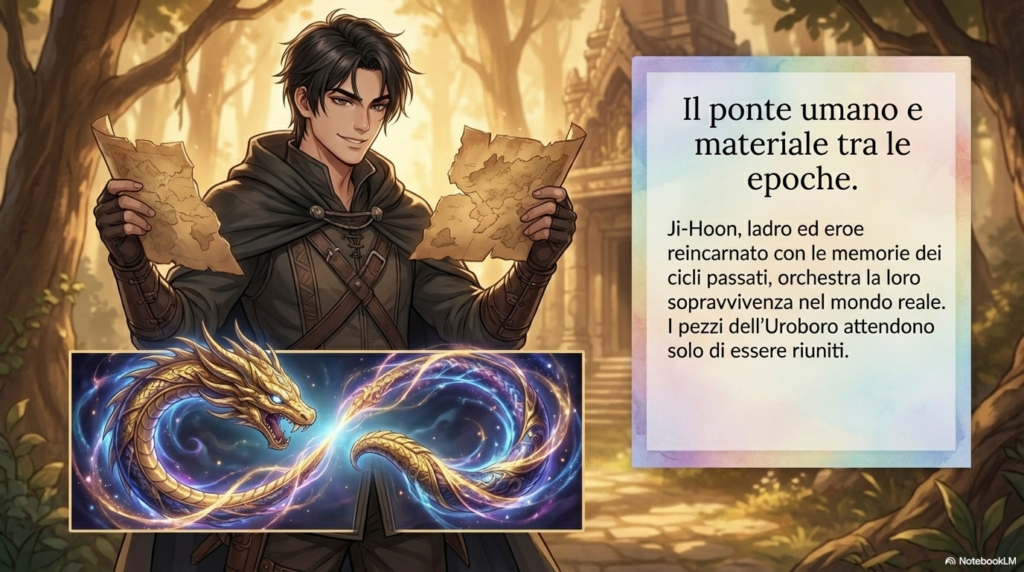Ji-Hoon è l'unico che conserva la memoria delle vite passate e può aiutare i protagonisti a cambiare il loro destino