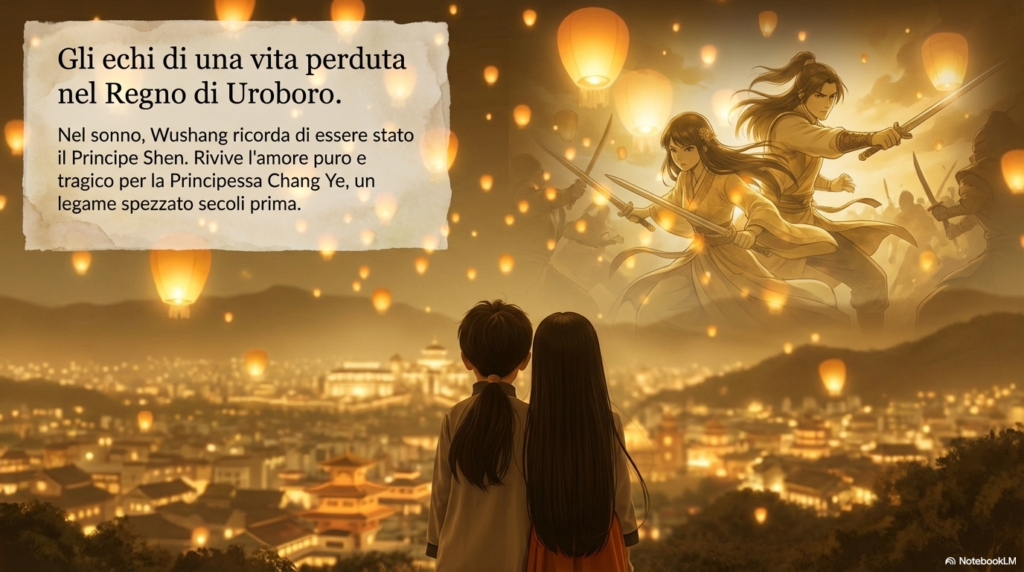 i sogni di Wushang sono in realtà i ricordi di una vita precedente